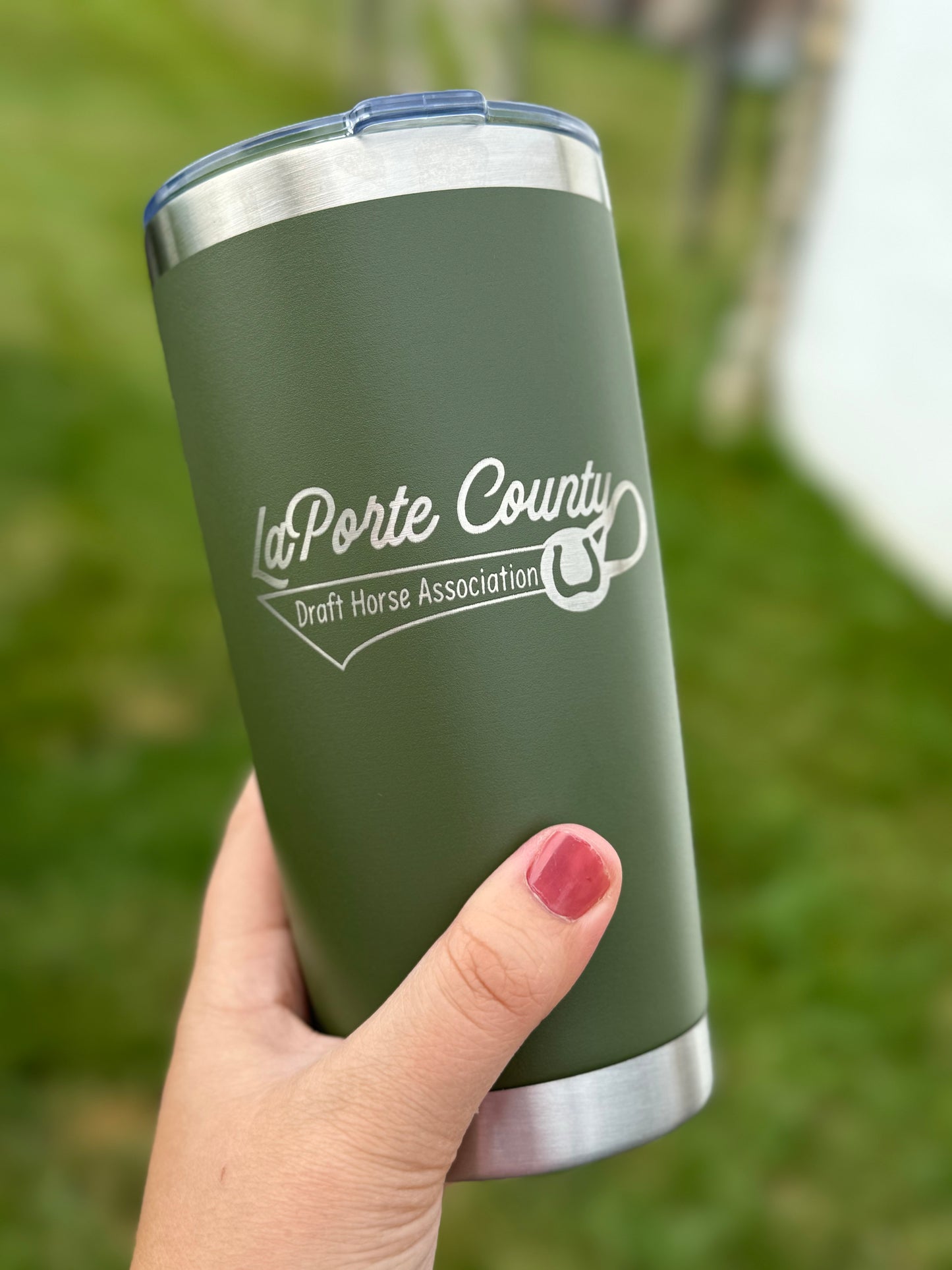 Laporte County Draft Horse Association Tumbler