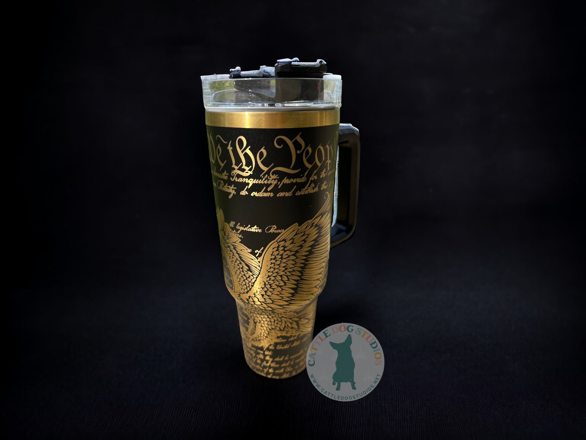 Freedom - We The People Tumbler - Cattle Dog Studios