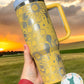 40oz Sunflowers and Honey Bees Tumbler