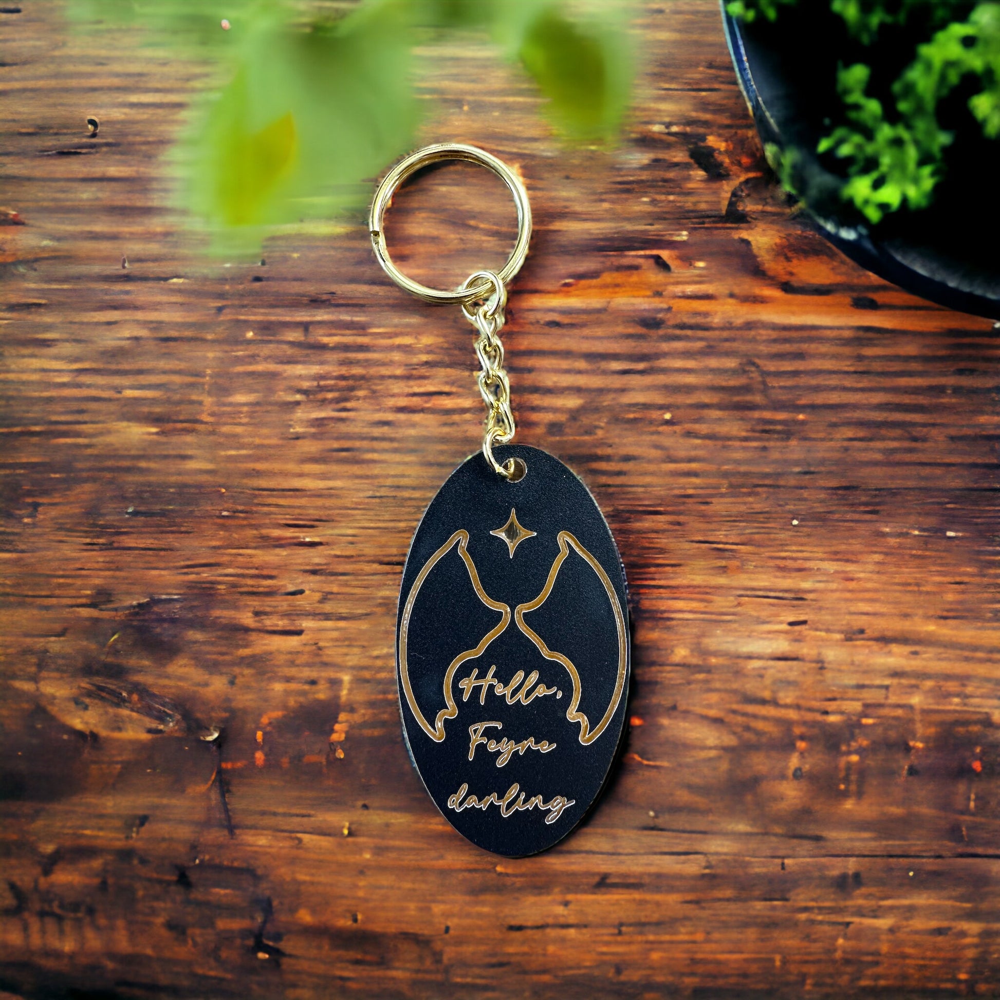 ACOTAR Inspired Keychains - Cattle Dog Studios