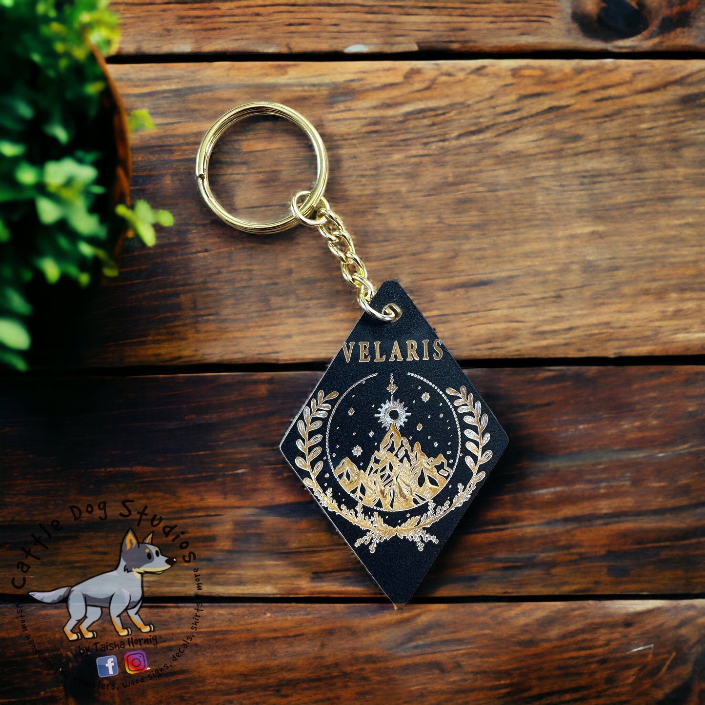 Velaris City of Starlight Keychain | ACOTAR Inspired Keychain | Suriel | Feyre | Rhysand | Velaris