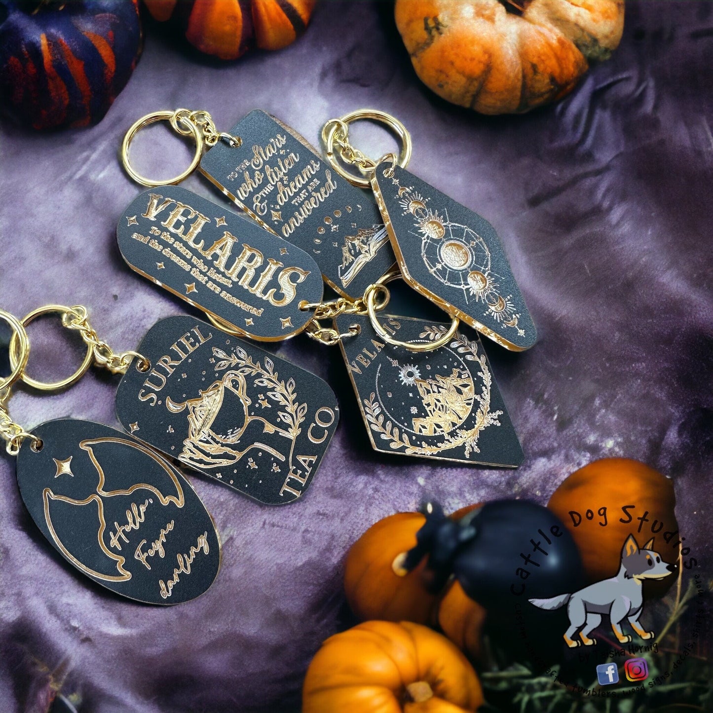 Velaris To The Stars Who Listen and the Dreams That Are Answered | ACOTAR Inspired Keychain | Suriel | Feyre | Rhysand | Velaris