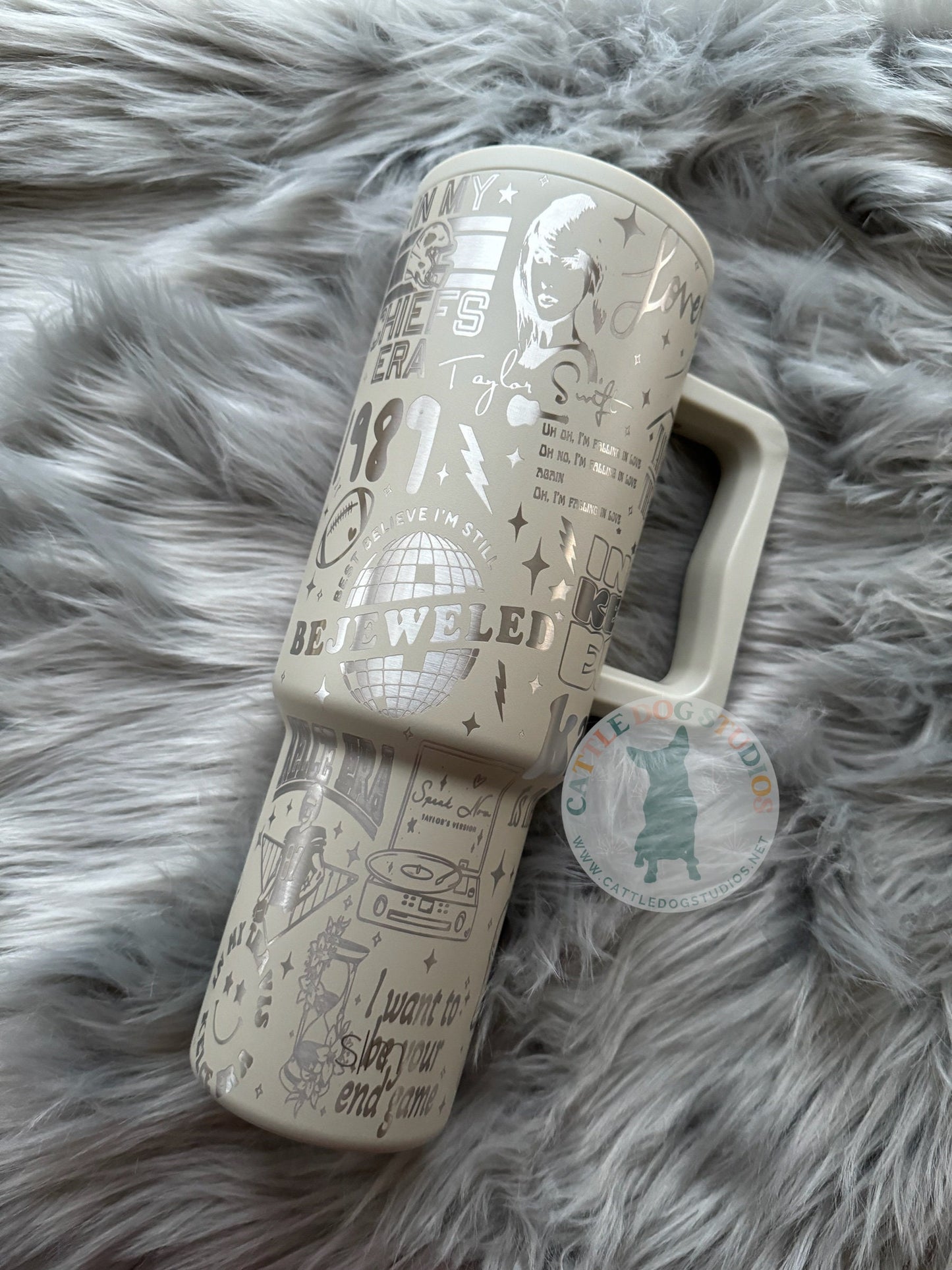 Swiftie 40oz Simple Modern Tumbler | Eras Tour | Taylor Swift | Kelce | Lover | End Game