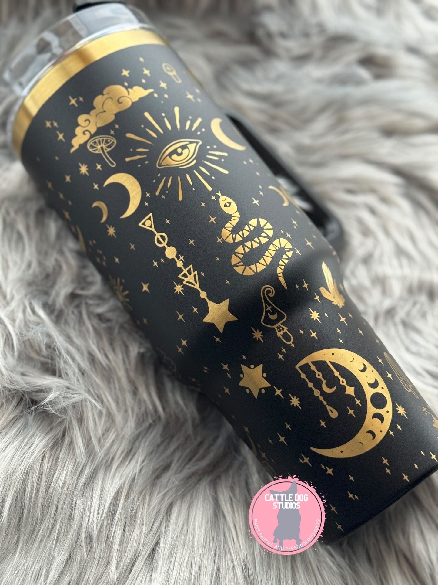 Witchy Vibes 40oz Tumbler | Mystical | Celestial