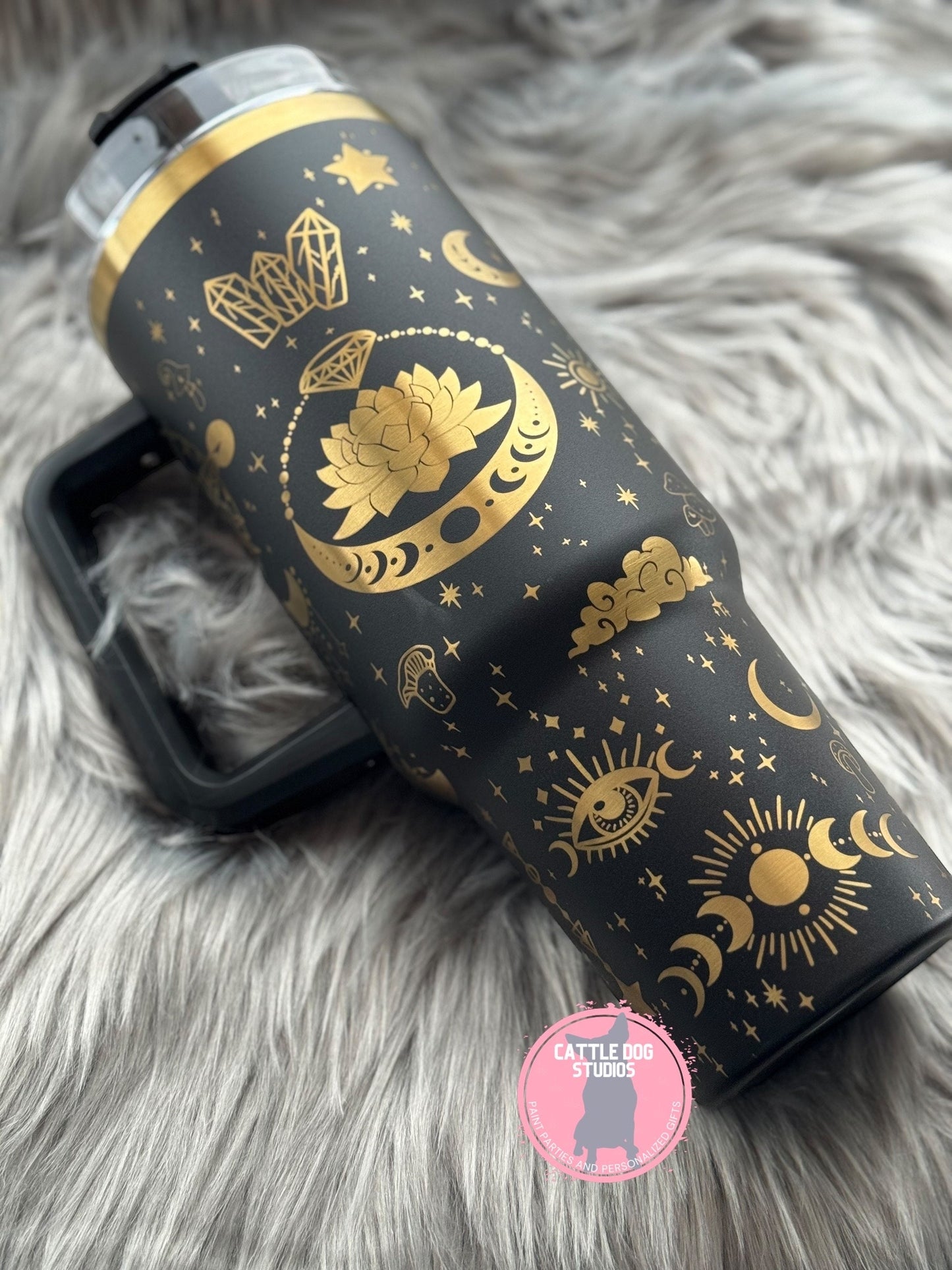 Witchy Vibes 40oz Tumbler | Mystical | Celestial