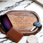 Empty Your Pockets, Time To Play | Dad | Father’s Day | Catch All Tray | Custom Engraved Wood Catch All Tray