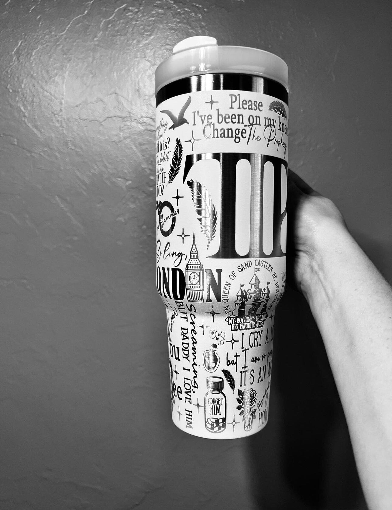 Swiftie Tortured Poets Exclusive 40oz Tumbler | Eras Tour | Taylor Swift | TTPD