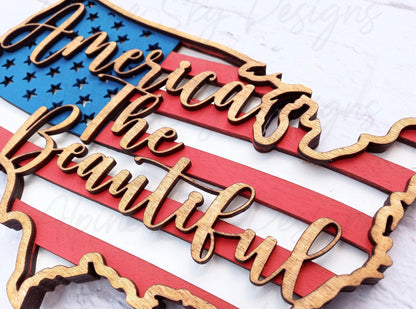Patriotic Paint Kits- USA - America - 4th of July
